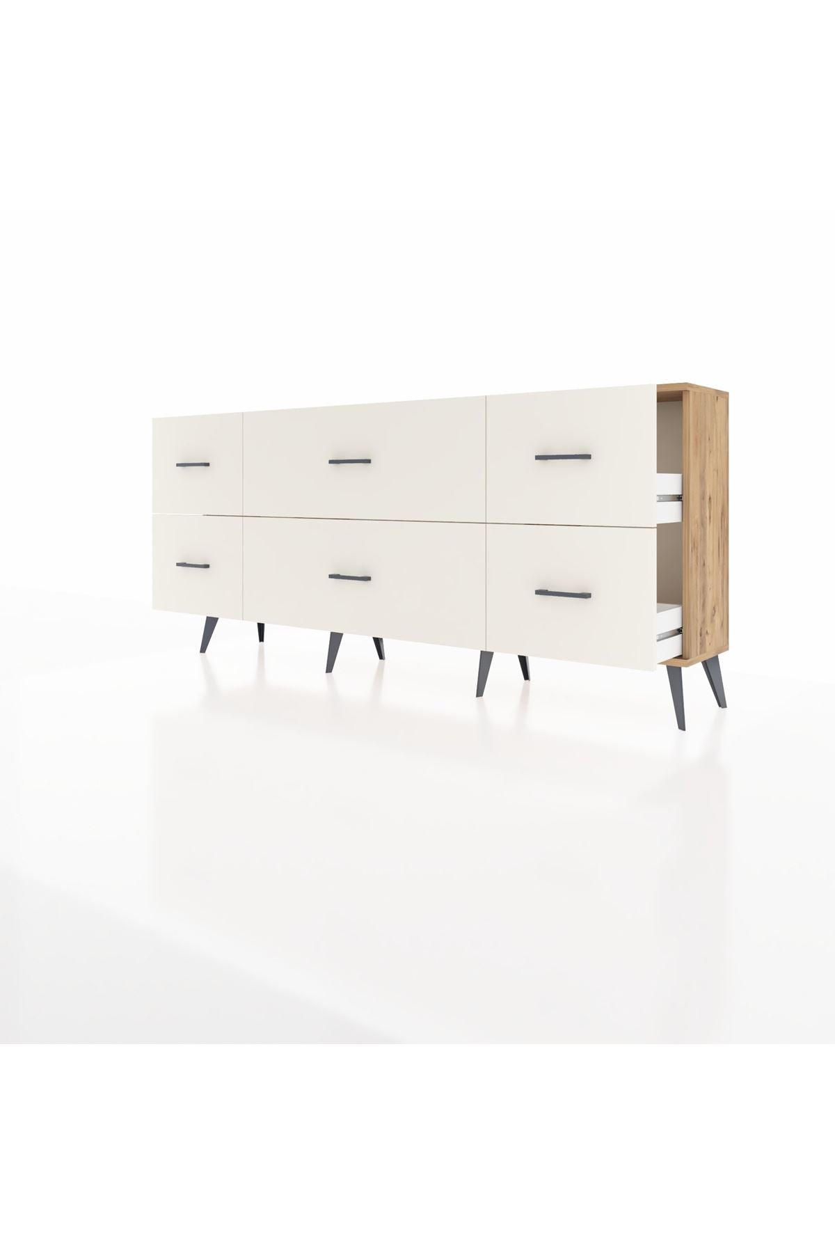 Arges Konsol 6 Çekmeceli 176x30x83 - S148M028V19A