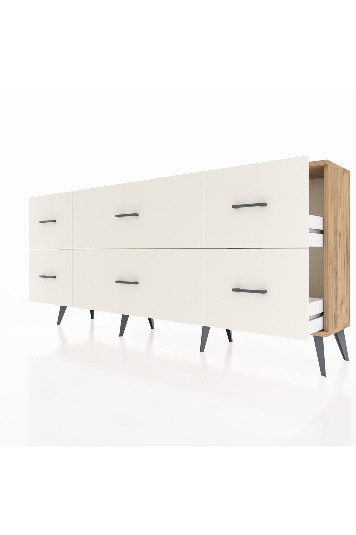 Arges Konsol 6 Çekmeceli 176x30x83 - S148M028V19A