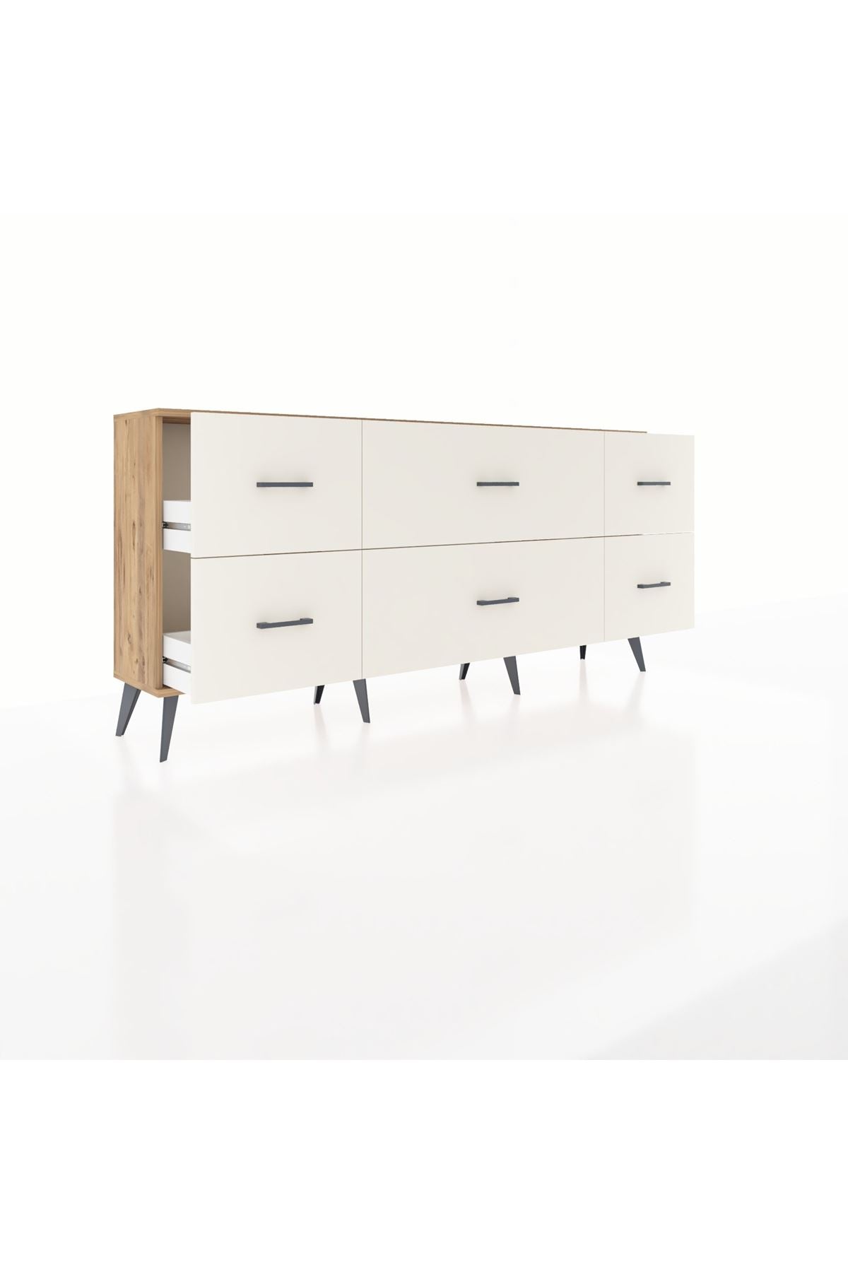 Arges Konsol 6 Çekmeceli 176x30x83 - S148M028V19A