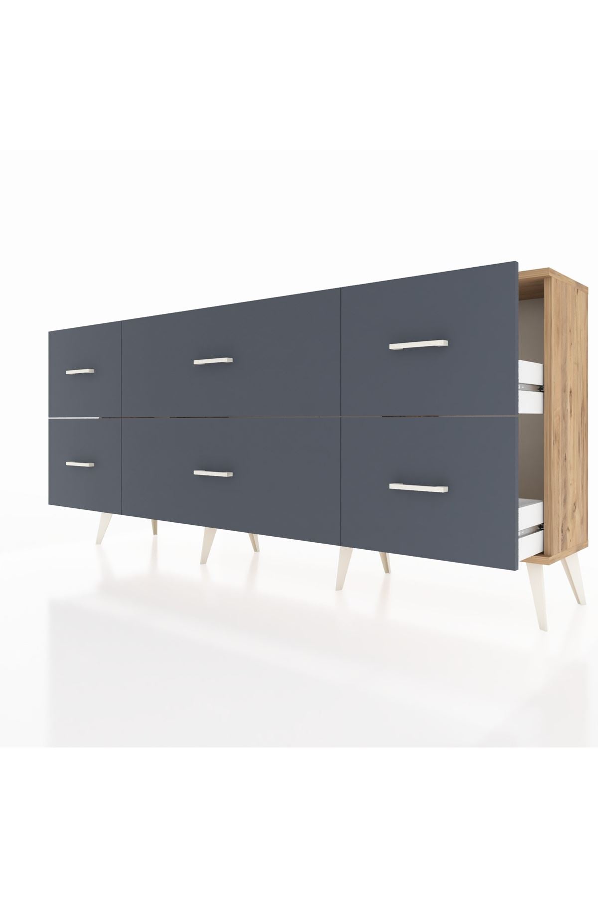 Arges Konsol 6 Çekmeceli 176x30x83 - S148M028V20A