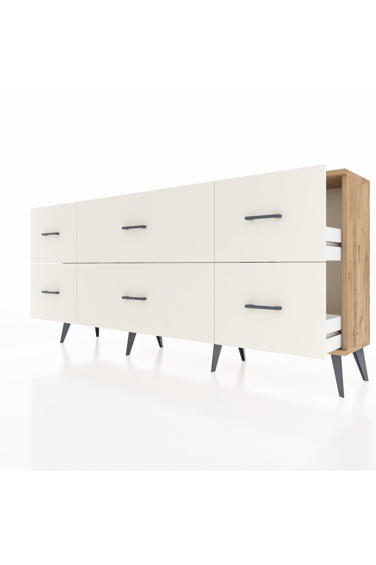 Arges Konsol 6 Çekmeceli 176x30x83 - S148M028V25A