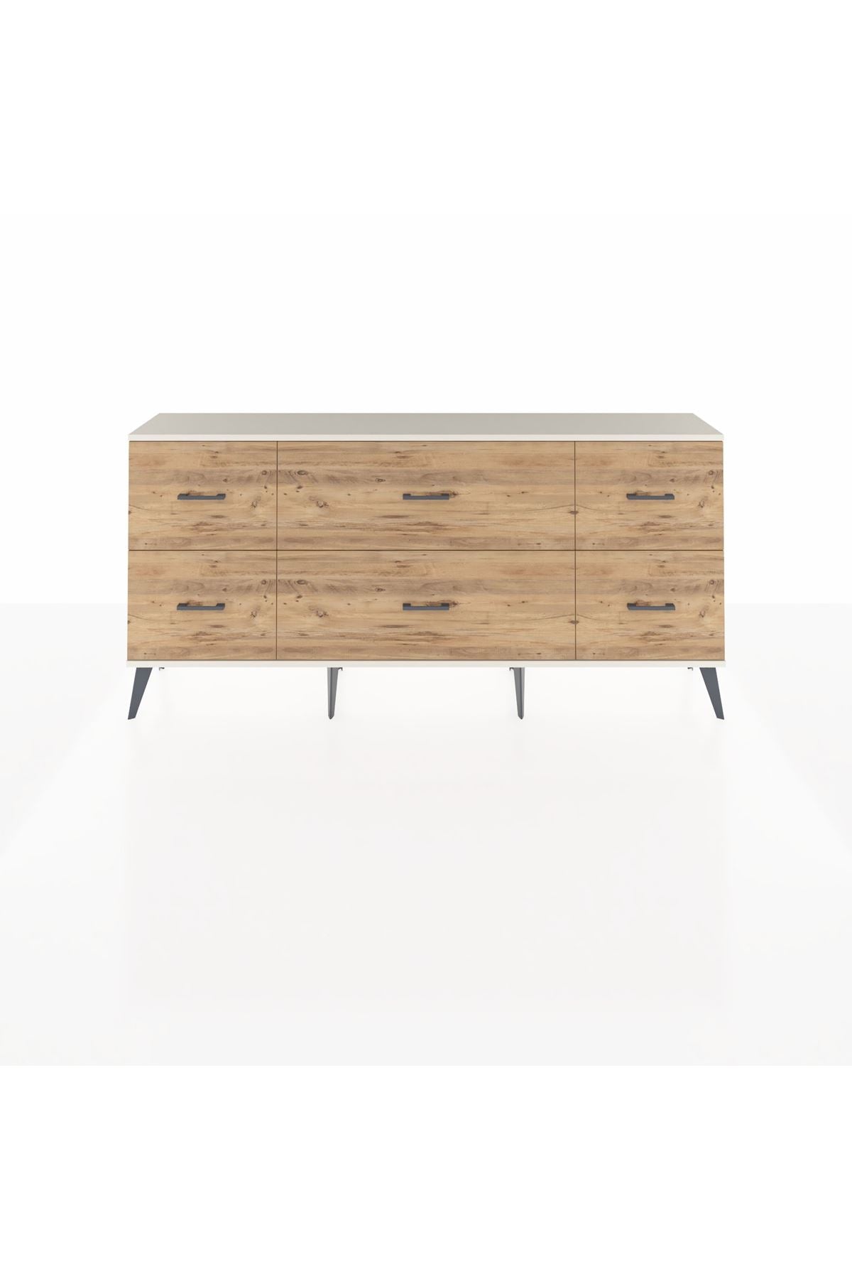 Arges Konsol 6 Çekmeceli 176x30x83 - S148M028V27A