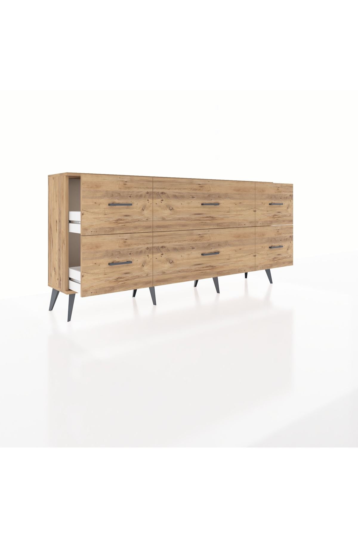 Arges Konsol 6 Çekmeceli 176x30x83 - S148M028V27A