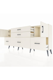 Arges Konsol 2 Raflı 5 Çekmeceli 2 Kapaklı 176x30x83 - S148M029V04A