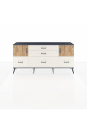 Arges Konsol 2 Raflı 5 Çekmeceli 2 Kapaklı 176x30x83 - S148M029V10A