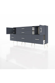 Arges Konsol 2 Raflı 5 Çekmeceli 2 Kapaklı 176x30x83 - S148M029V17A