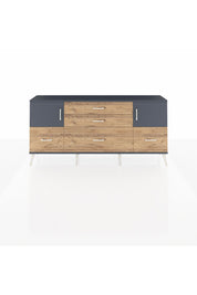 Arges Konsol 2 Raflı 5 Çekmeceli 2 Kapaklı 176x30x83 - S148M029V18A