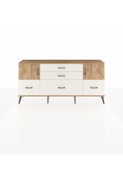Arges Konsol 2 Raflı 5 Çekmeceli 2 Kapaklı 176x30x83 - S148M029V19A
