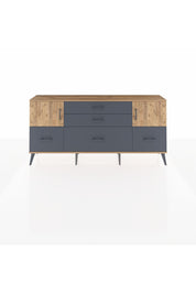 Arges Konsol 2 Raflı 5 Çekmeceli 2 Kapaklı 176x30x83 - S148M029V20A
