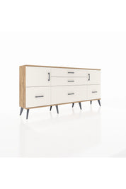 Arges Konsol 2 Raflı 5 Çekmeceli 2 Kapaklı 176x30x83 - S148M029V22A