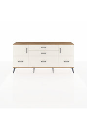 Arges Konsol 2 Raflı 5 Çekmeceli 2 Kapaklı 176x30x83 - S148M029V22A