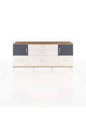 Arges Konsol 2 Raflı 5 Çekmeceli 2 Kapaklı 176x30x83 - S148M029V25A