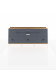 Arges Konsol 2 Raflı 5 Çekmeceli 2 Kapaklı 176x30x83 - S148M029V26A