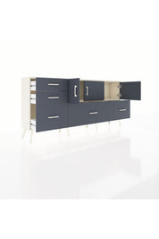Arges Konsol 2 Raflı 5 Çekmeceli 3 Kapaklı 176x30x83 - S148M030V08A
