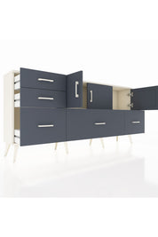 Arges Konsol 2 Raflı 5 Çekmeceli 3 Kapaklı 176x30x83 - S148M030V08A