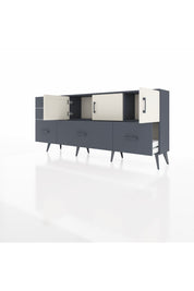 Arges Konsol 2 Raflı 5 Çekmeceli 3 Kapaklı 176x30x83 - S148M030V14A