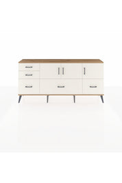 Arges Konsol 2 Raflı 5 Çekmeceli 3 Kapaklı 176x30x83 - S148M030V22A