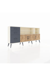 Arges Konsol 4 Raflı 3 Çekmeceli 3 Kapaklı 176x30x83 - S148M031V02A