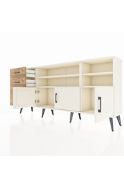 Arges Konsol 4 Raflı 3 Çekmeceli 3 Kapaklı 176x30x83 - S148M031V06A