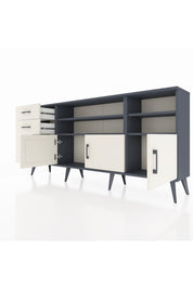 Arges Konsol 4 Raflı 3 Çekmeceli 3 Kapaklı 176x30x83 - S148M031V13A