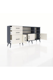 Arges Konsol 4 Raflı 3 Çekmeceli 3 Kapaklı 176x30x83 - S148M031V13A