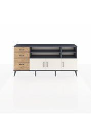Arges Konsol 4 Raflı 3 Çekmeceli 3 Kapaklı 176x30x83 - S148M031V15A