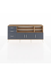 Arges Konsol 4 Raflı 3 Çekmeceli 3 Kapaklı 176x30x83 - S148M031V26A