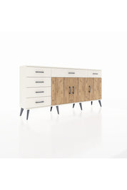 Arges Konsol 2 Raflı 6 Çekmeceli 3 Kapaklı 176x30x83 - S148M032V01A