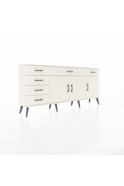 Arges Konsol 2 Raflı 6 Çekmeceli 3 Kapaklı 176x30x83 - S148M032V04A