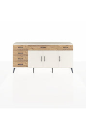 Arges Konsol 2 Raflı 6 Çekmeceli 3 Kapaklı 176x30x83 - S148M032V06A