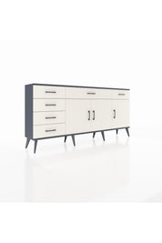 Arges Konsol 2 Raflı 6 Çekmeceli 3 Kapaklı 176x30x83 - S148M032V13A