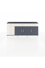 Arges Konsol 2 Raflı 6 Çekmeceli 3 Kapaklı 176x30x83 - S148M032V16A