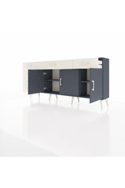 Arges Konsol 2 Raflı 6 Çekmeceli 3 Kapaklı 176x30x83 - S148M032V16A