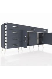 Arges Konsol 2 Raflı 6 Çekmeceli 3 Kapaklı 176x30x83 - S148M032V17A