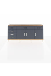 Arges Konsol 2 Raflı 6 Çekmeceli 3 Kapaklı 176x30x83 - S148M032V26A