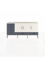 Arges Konsol 4 Raflı 6 Çekmeceli 3 Kapaklı 176x30x83 - S148M033V05A