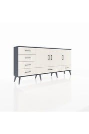 Arges Konsol 4 Raflı 6 Çekmeceli 3 Kapaklı 176x30x83 - S148M033V13A