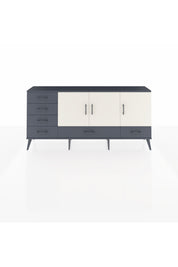 Arges Konsol 4 Raflı 6 Çekmeceli 3 Kapaklı 176x30x83 - S148M033V14A