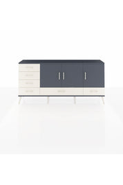 Arges Konsol 4 Raflı 6 Çekmeceli 3 Kapaklı 176x30x83 - S148M033V16A