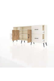 Arges Konsol 3 Raflı 4 Çekmeceli 2 Kapaklı 176x30x83 - S148M034V01A