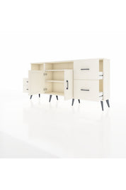 Arges Konsol 3 Raflı 4 Çekmeceli 2 Kapaklı 176x30x83 - S148M034V04A