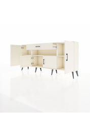 Arges Konsol 3 Raflı Tek Çekmeceli 4 Kapaklı 176x30x83 - S148M035V04A