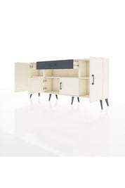 Arges Konsol 3 Raflı Tek Çekmeceli 4 Kapaklı 176x30x83 - S148M035V05A