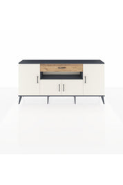 Arges Konsol 3 Raflı Tek Çekmeceli 4 Kapaklı 176x30x83 - S148M035V15A