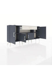 Arges Konsol 3 Raflı Tek Çekmeceli 4 Kapaklı 176x30x83 - S148M035V16A
