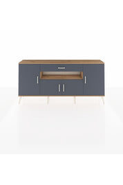 Arges Konsol 3 Raflı Tek Çekmeceli 4 Kapaklı 176x30x83 - S148M035V26A
