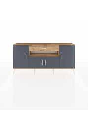 Arges Konsol 3 Raflı Tek Çekmeceli 4 Kapaklı 176x30x83 - S148M035V27A