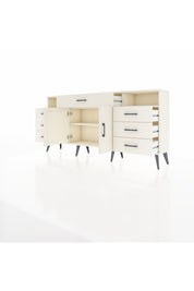 Arges Konsol 4 Raflı 7 Çekmeceli 2 Kapaklı 176x30x83 - S148M036V04A