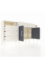 Arges Konsol 4 Raflı 7 Çekmeceli 2 Kapaklı 176x30x83 - S148M036V07A