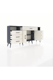 Arges Konsol 4 Raflı 7 Çekmeceli 2 Kapaklı 176x30x83 - S148M036V13A